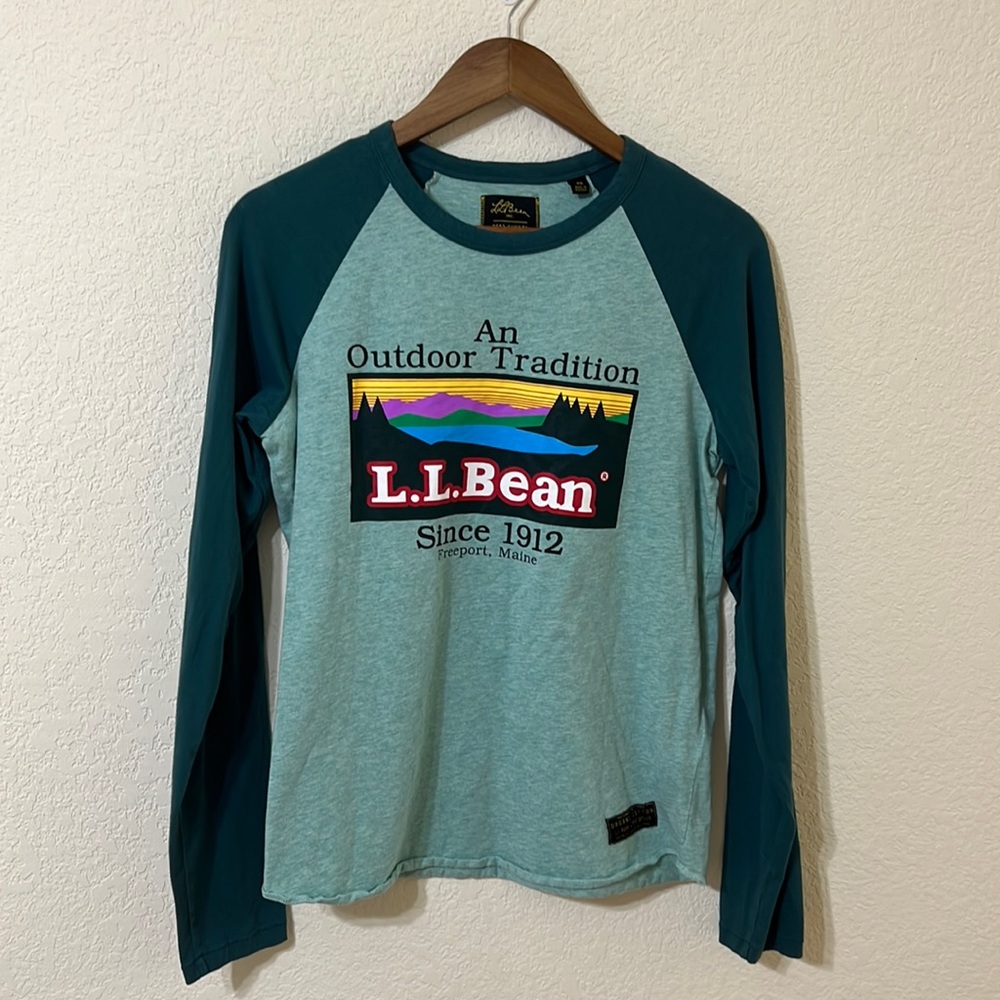 L.L. Bean x Todd Snyder | Organic Cotton Jersey Raglan Tee XS